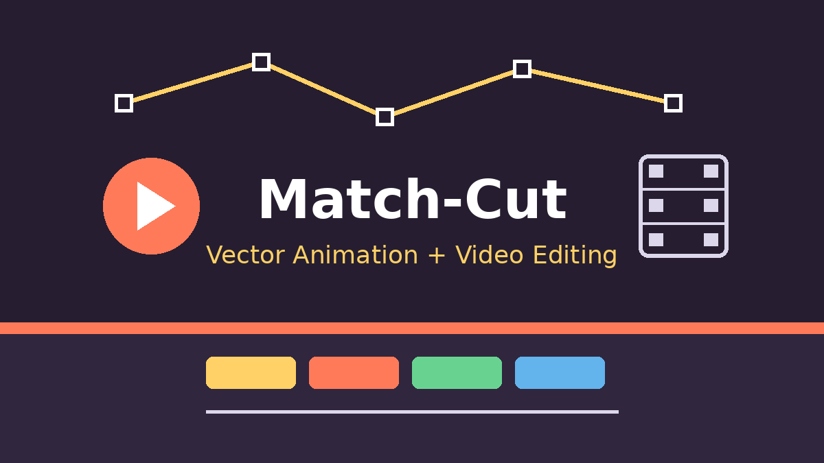 MatchCut _ Vector Animation & Video Editor _ matchcut.com Hero Image